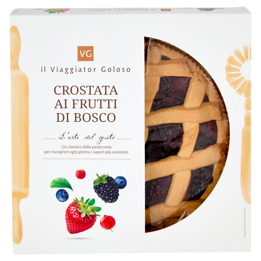 Crostata ai Frutti di Bosco il Viaggiator Goloso